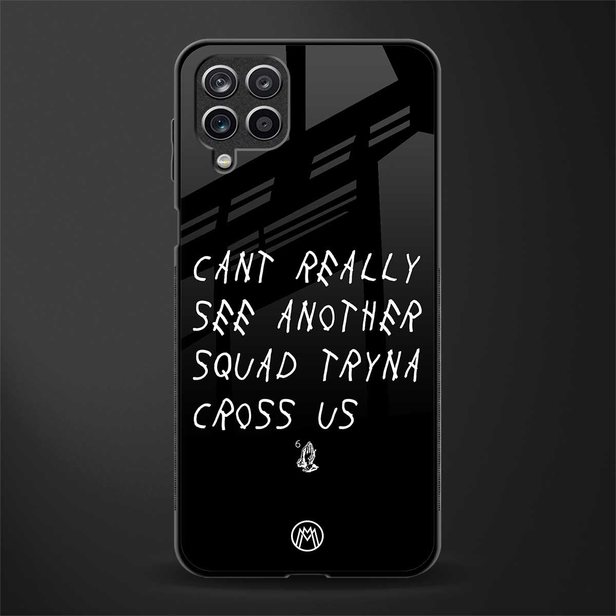 dope squad glass case for samsung galaxy m12 image