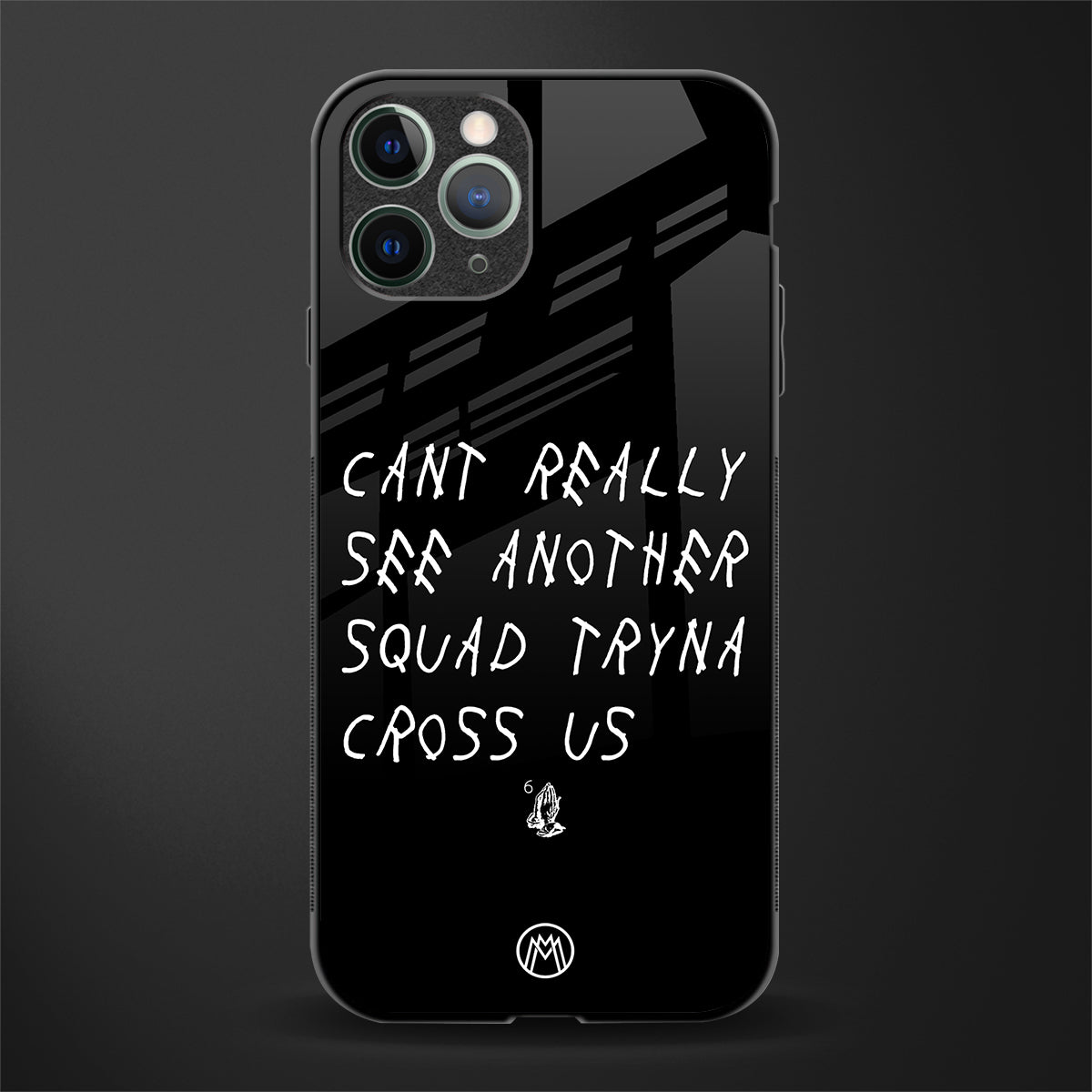 dope squad glass case for iphone 11 pro image
