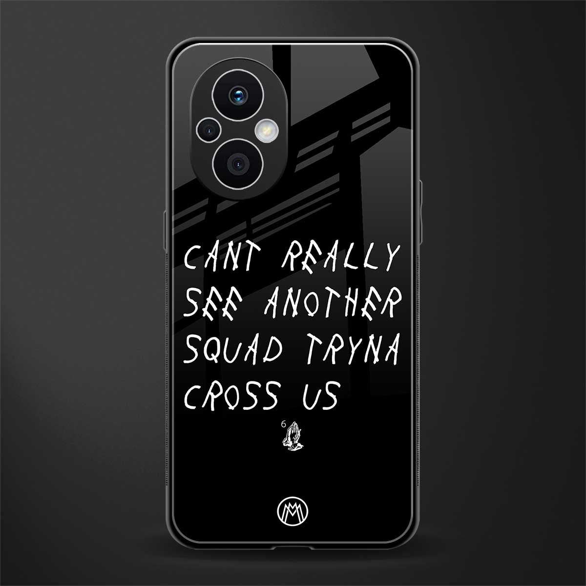 dope squad back phone cover | glass case for oppo f21 pro 5g