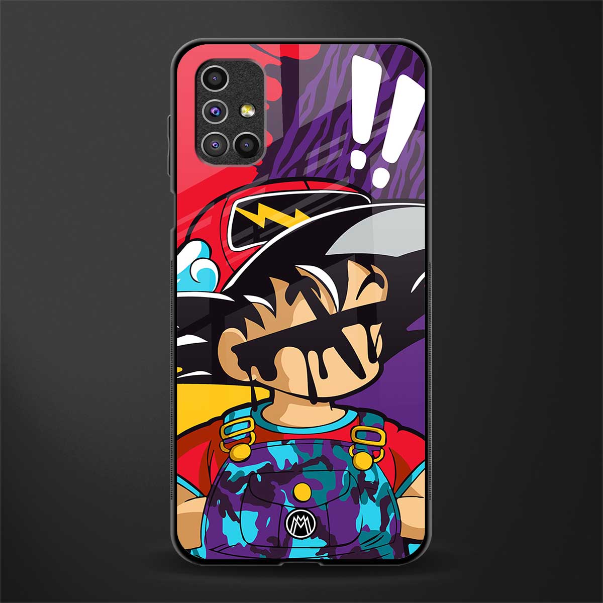 dragon ball z art phone cover for samsung galaxy m51