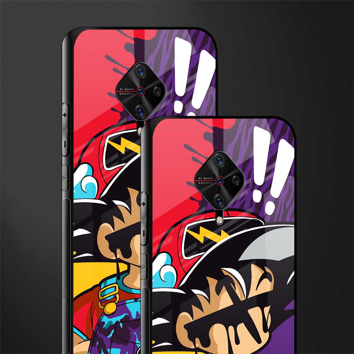 dragon ball z art phone cover for vivo s1 pro