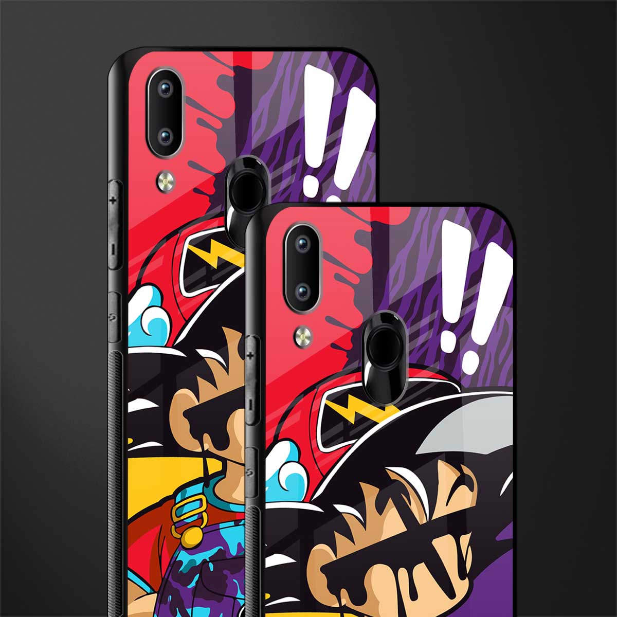 dragon ball z art phone cover for vivo y91