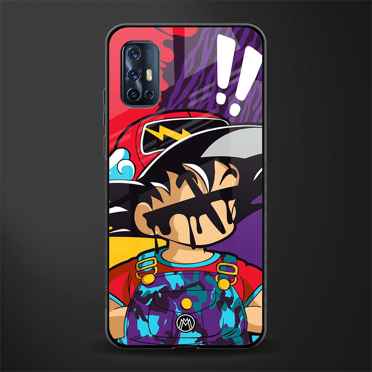 dragon ball z art phone cover for vivo v17