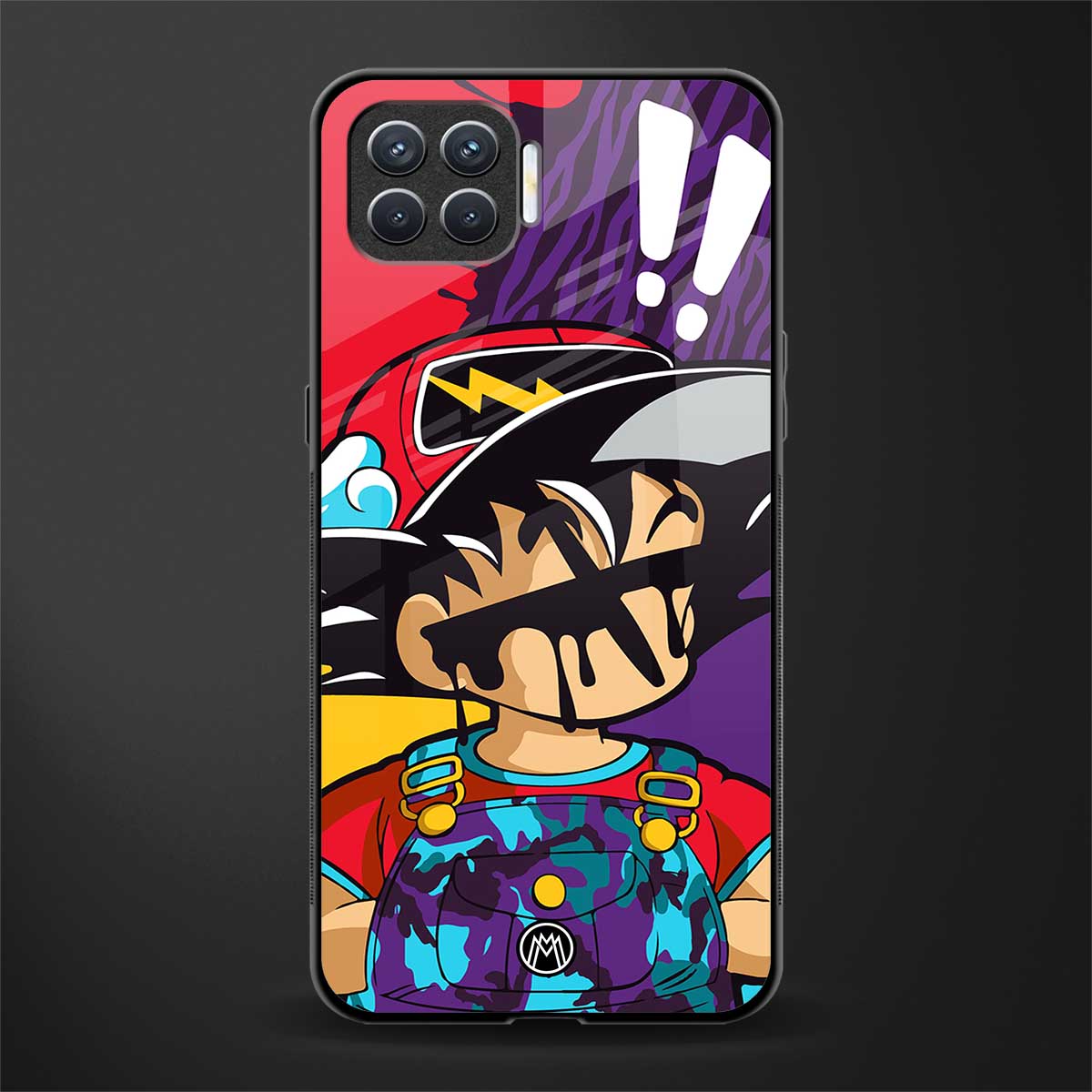 dragon ball z art phone cover for oppo f17 pro