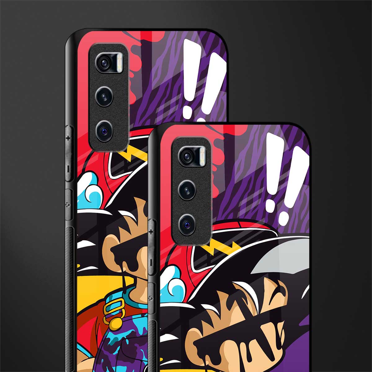 dragon ball z art phone cover for vivo v20 se