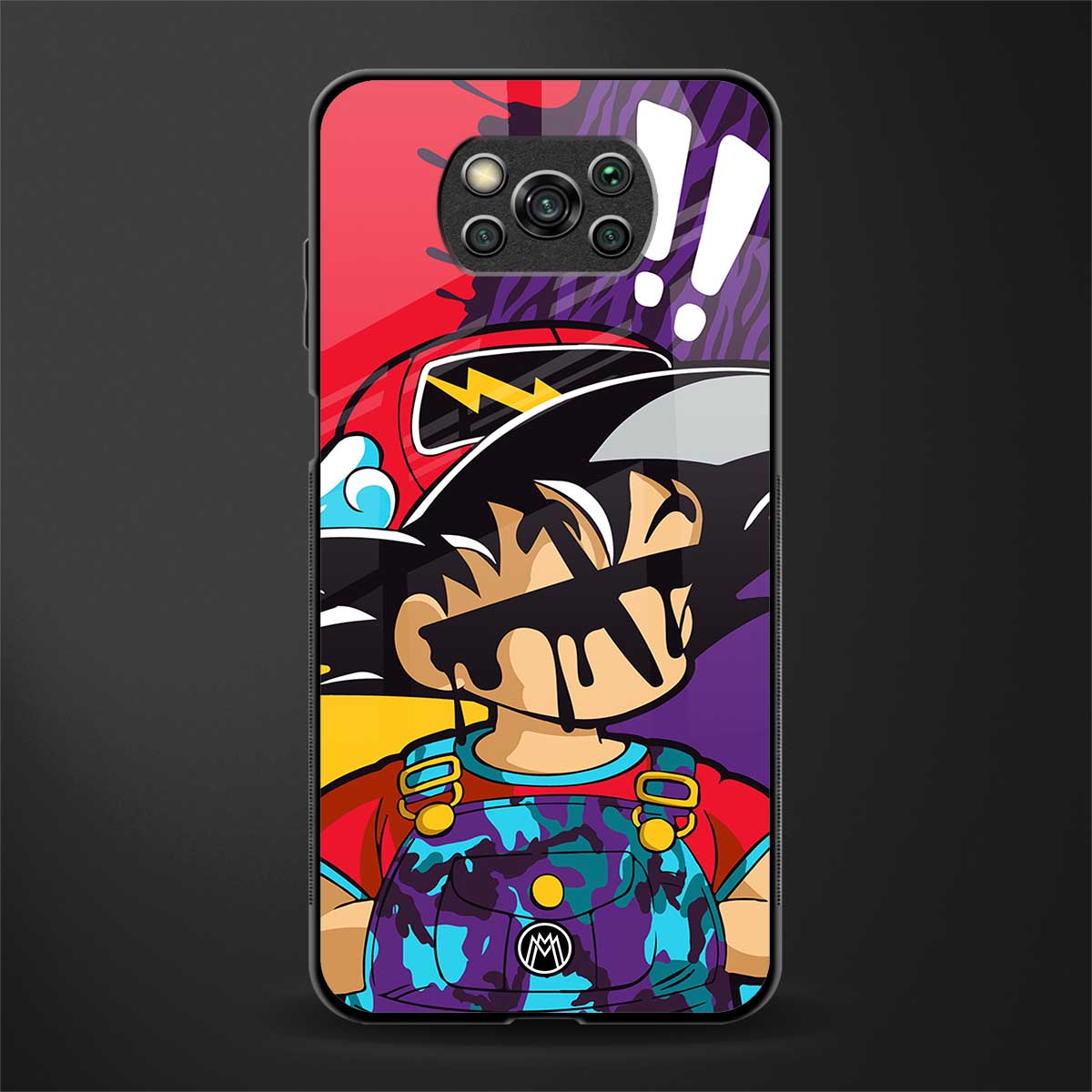 dragon ball z art phone cover for poco x3