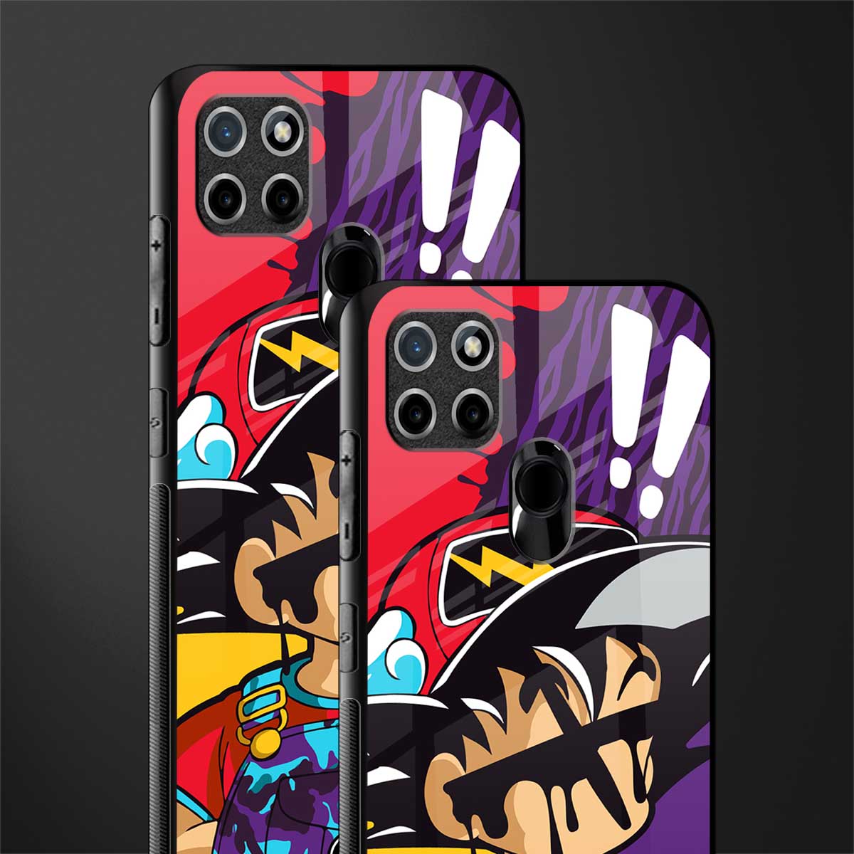 dragon ball z art phone cover for realme c25y