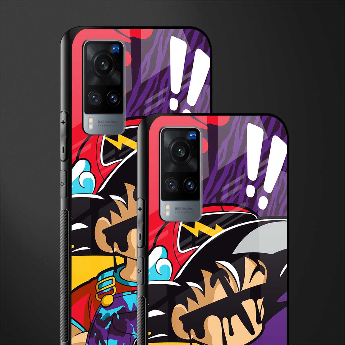 dragon ball z art phone cover for vivo x60