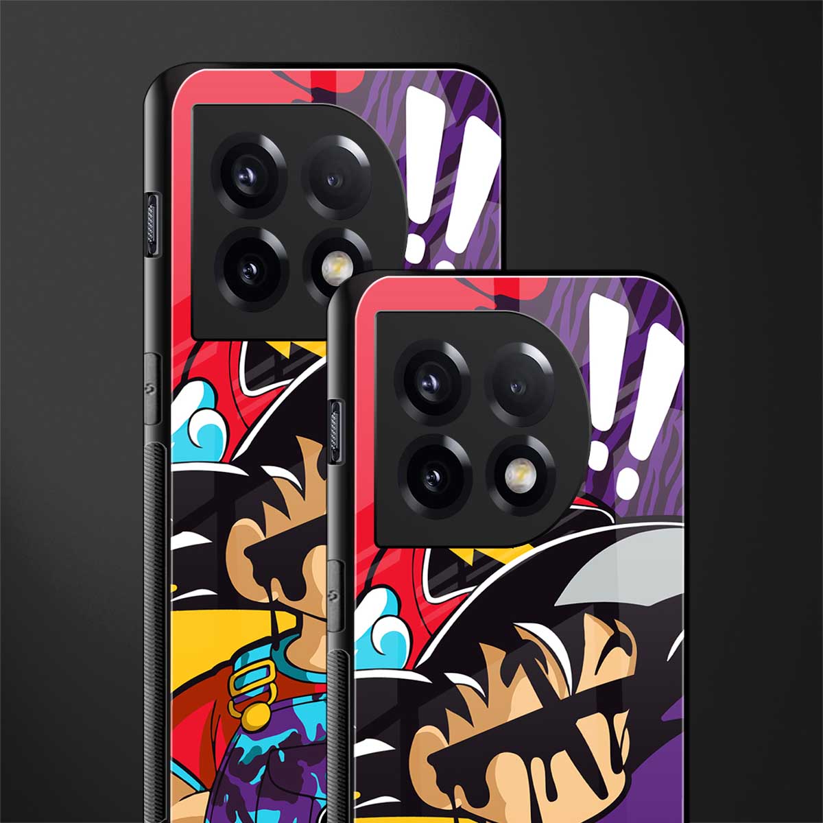 dragon ball z art back phone cover | glass case for oneplus 11