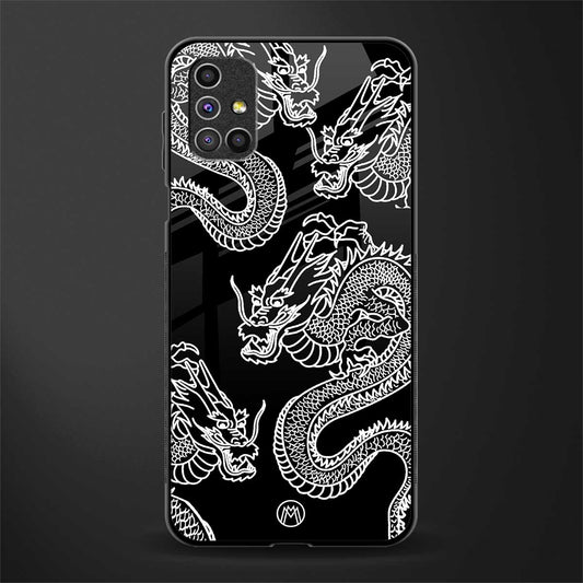 dragons glass case for samsung galaxy m31s image
