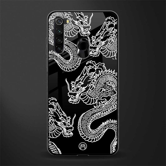 dragons glass case for redmi note 8 image