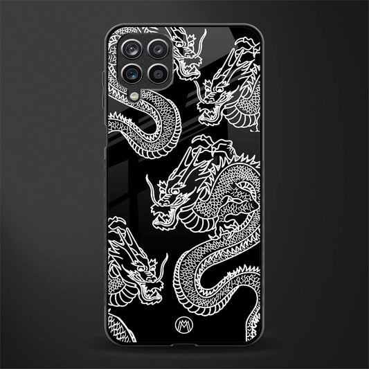 dragons back phone cover | glass case for samsung galaxy a22 4g