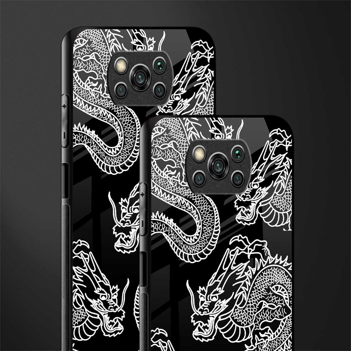 dragons glass case for poco x3 image-2