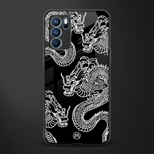 dragons glass case for oppo reno6 5g image