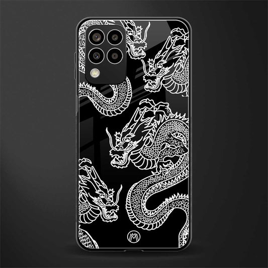 dragons back phone cover | glass case for samsung galaxy m33 5g