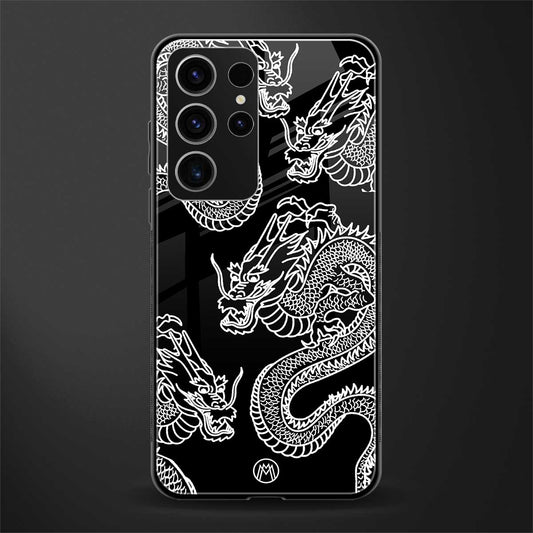 dragons glass case for phone case | glass case for samsung galaxy s23 ultra