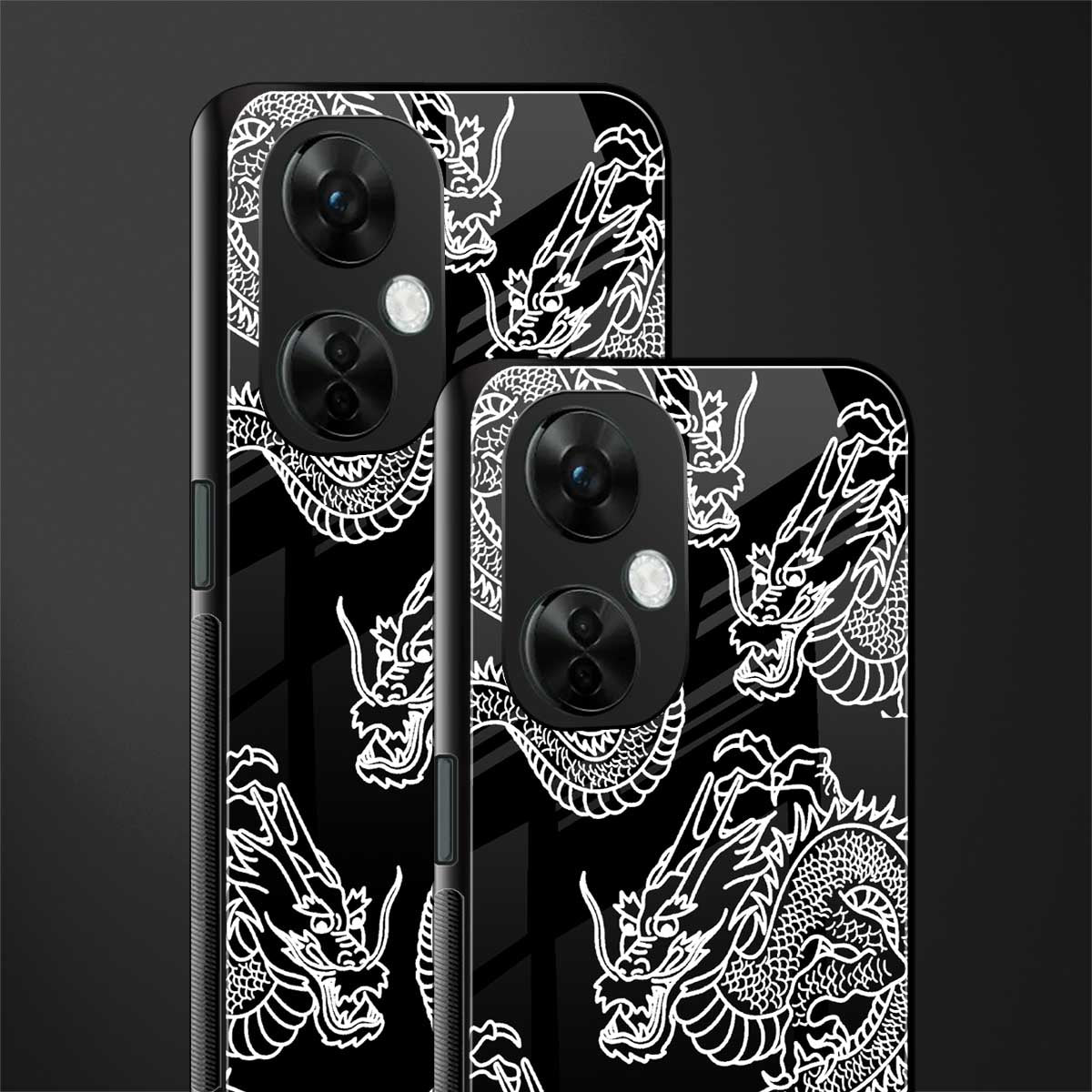 dragons back phone cover | glass case for oneplus nord ce 3 lite