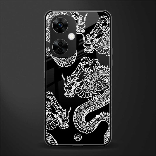 dragons back phone cover | glass case for oneplus nord ce 3 lite