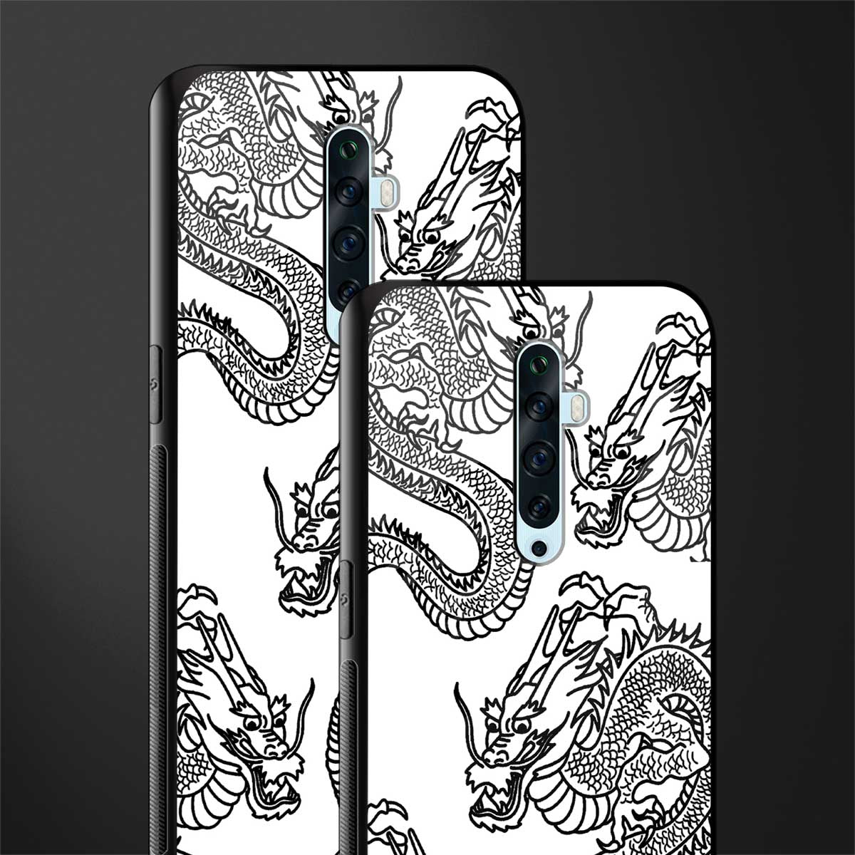 dragons lite glass case for oppo reno 2f image-2