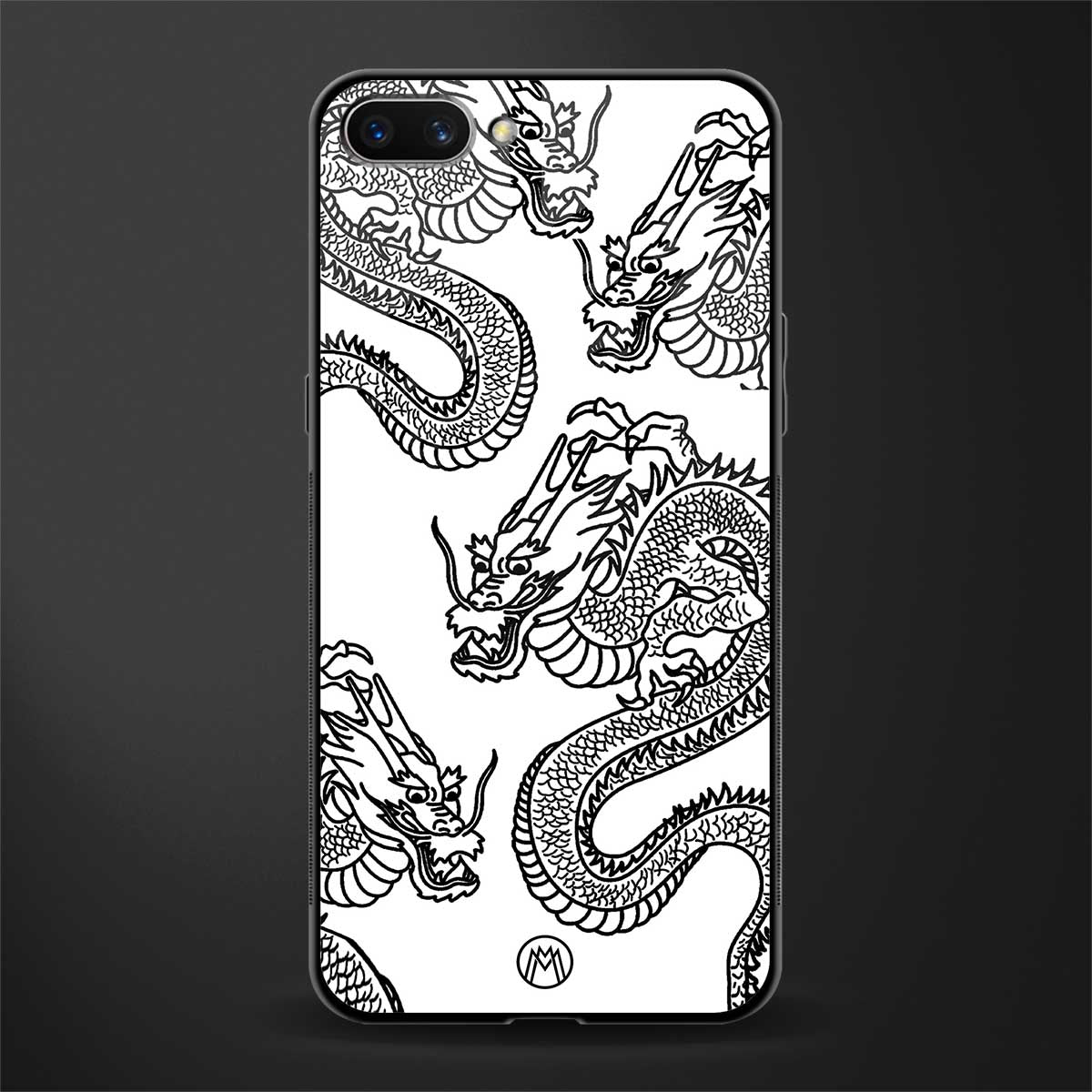 dragons lite glass case for realme c1 image