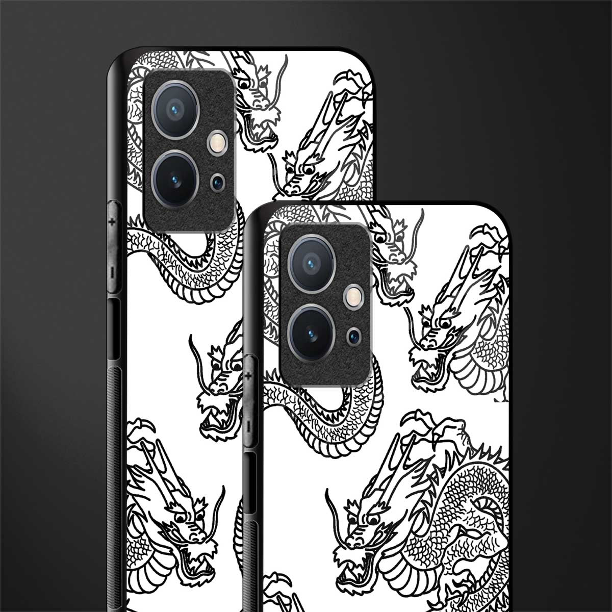 dragons lite glass case for vivo y75 5g image-2