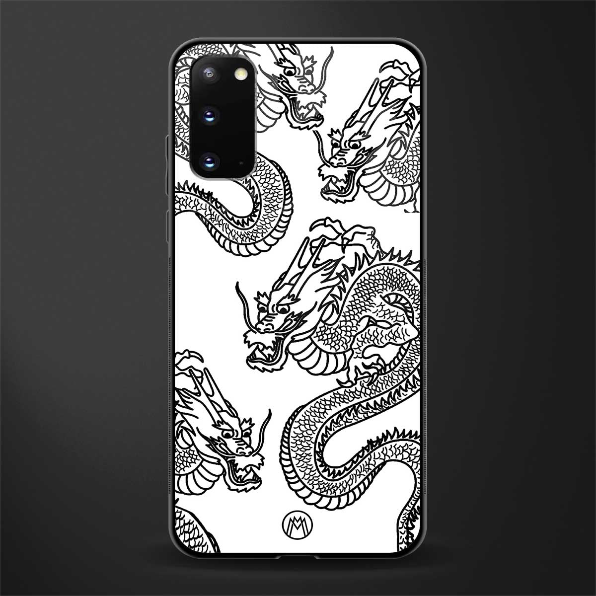 dragons lite glass case for samsung galaxy s20 image