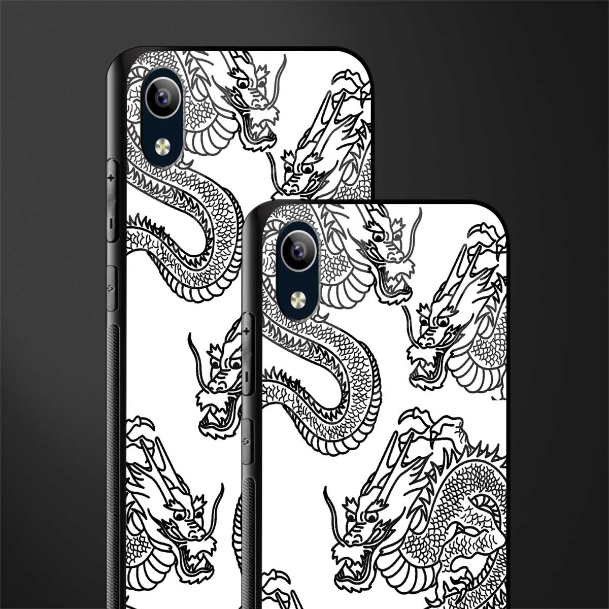 dragons lite glass case for vivo y91i image-2