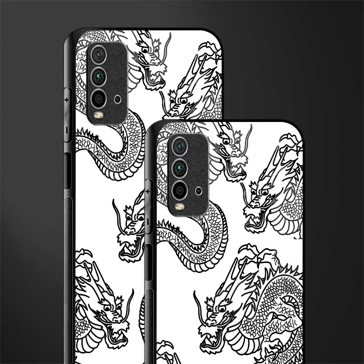 dragons lite glass case for redmi 9 power image-2