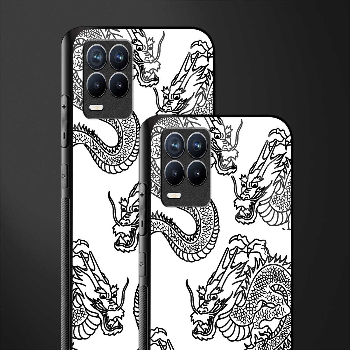 dragons lite glass case for realme 8 4g image-2