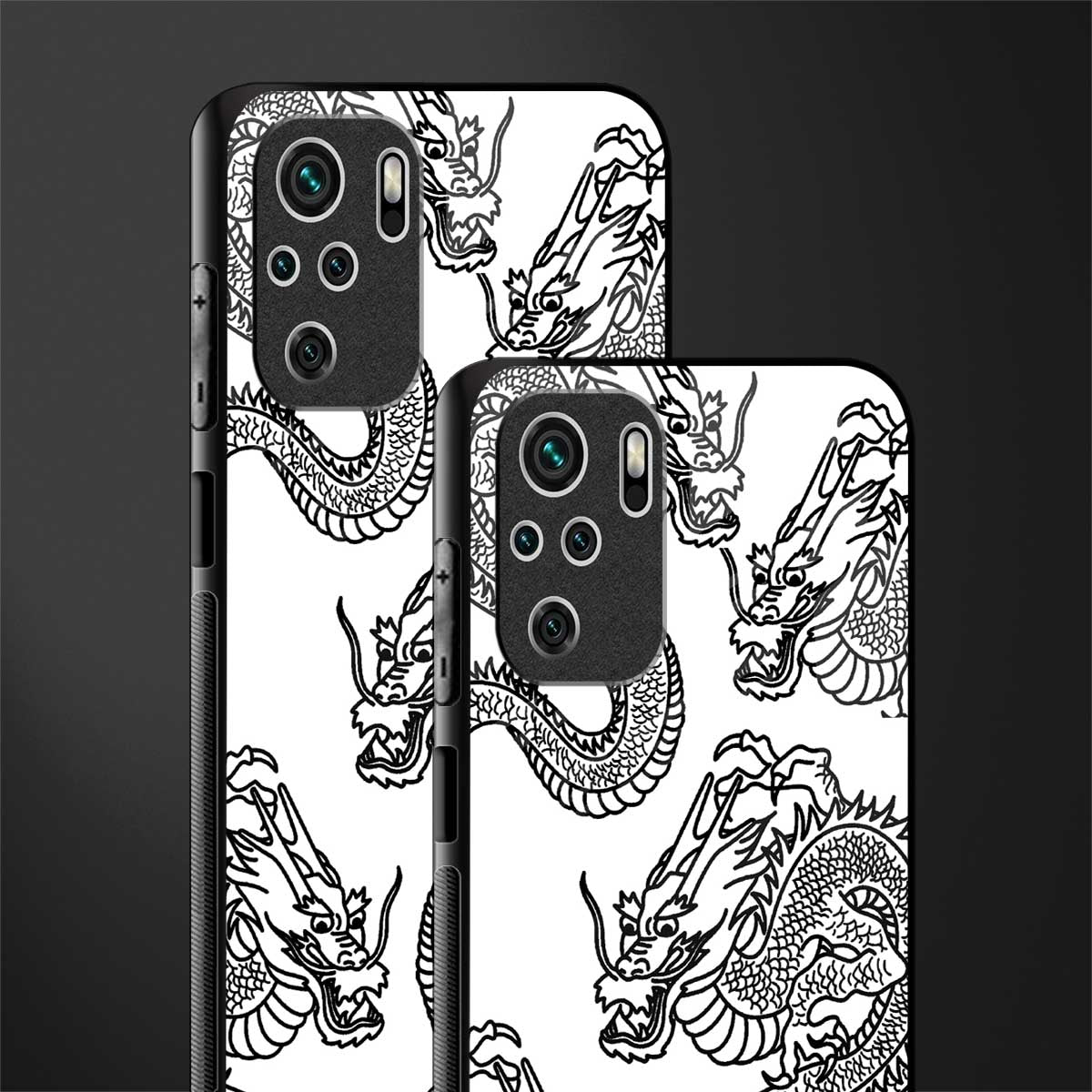 dragons lite glass case for redmi note 10s image-2