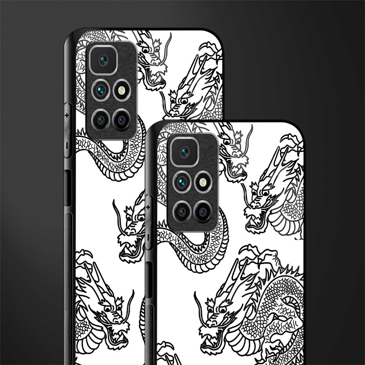 dragons lite glass case for redmi 10 prime image-2