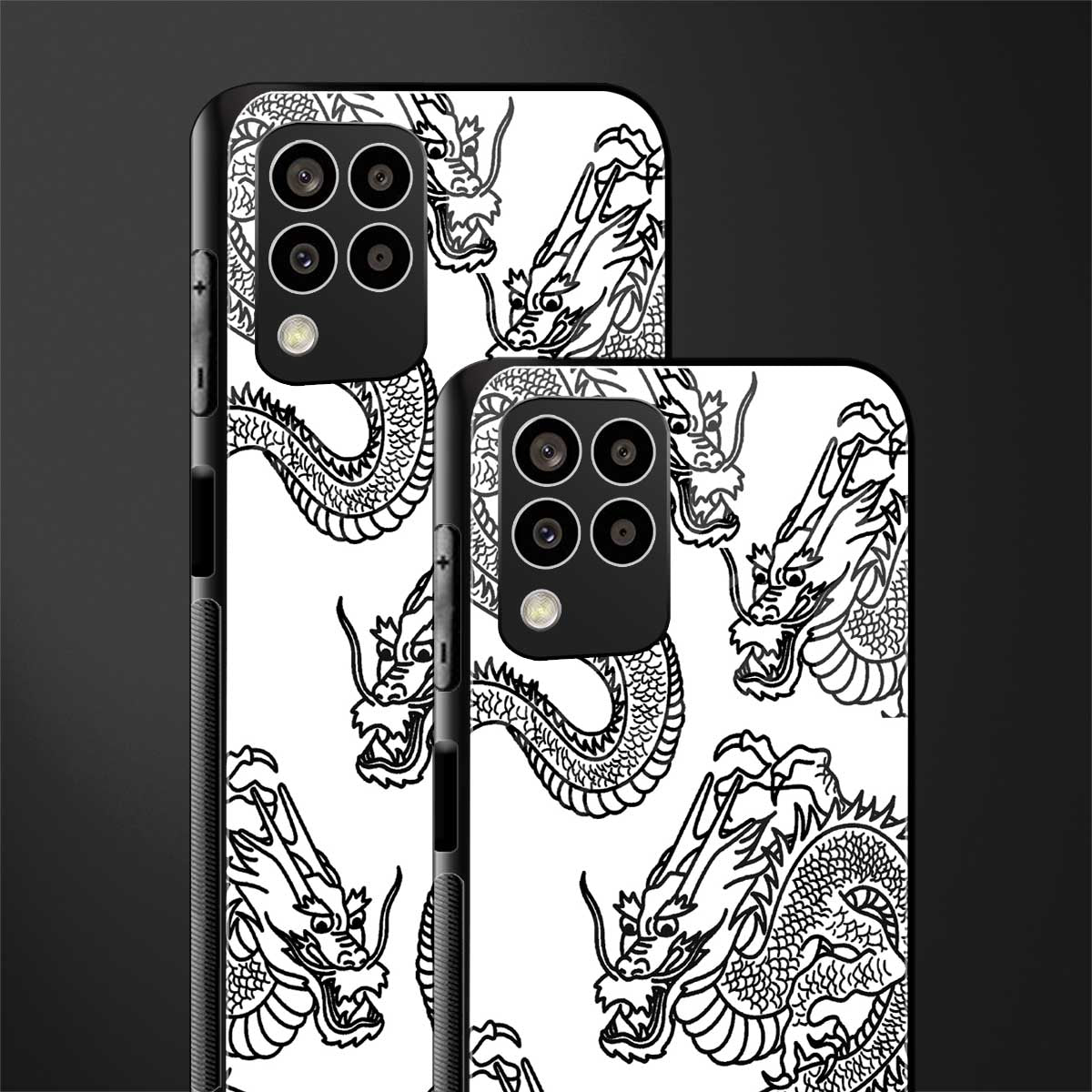dragons lite back phone cover | glass case for samsung galaxy m33 5g