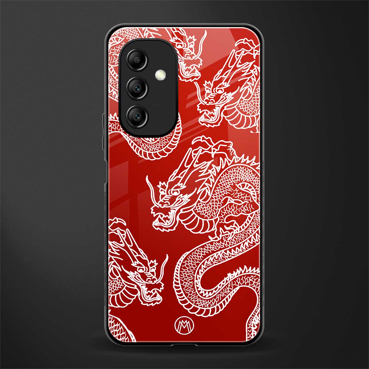 dragons red back phone cover | glass case for samsung galaxy a14 5g