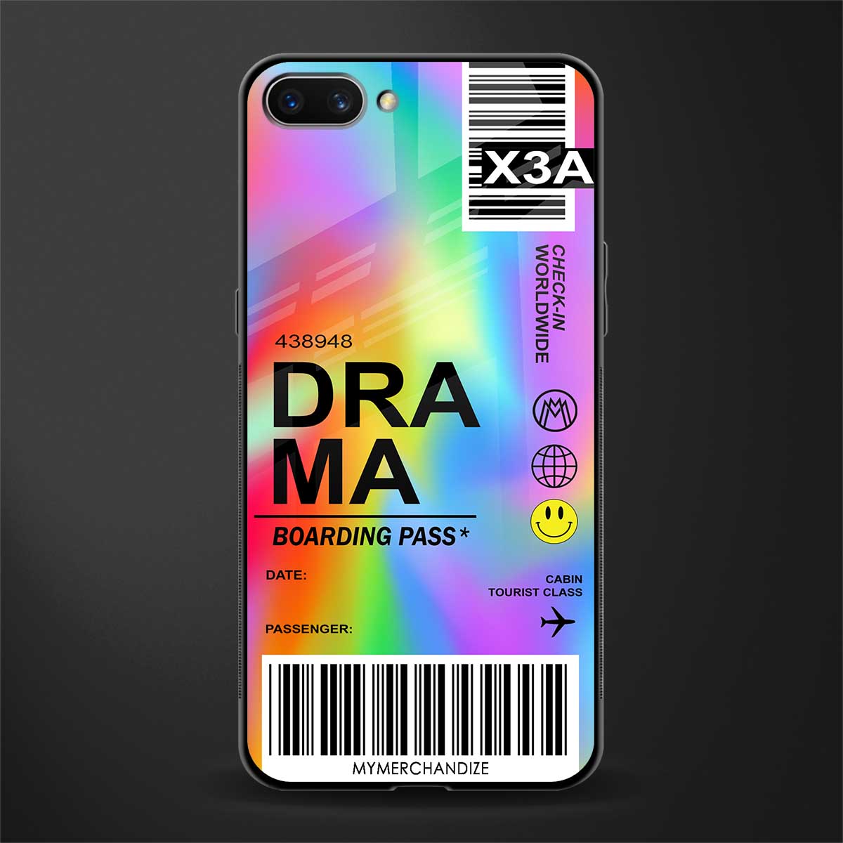 drama glass case for realme c1 image