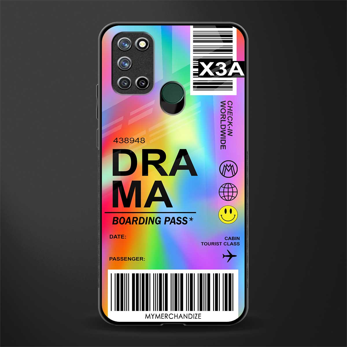 drama glass case for realme 7i image