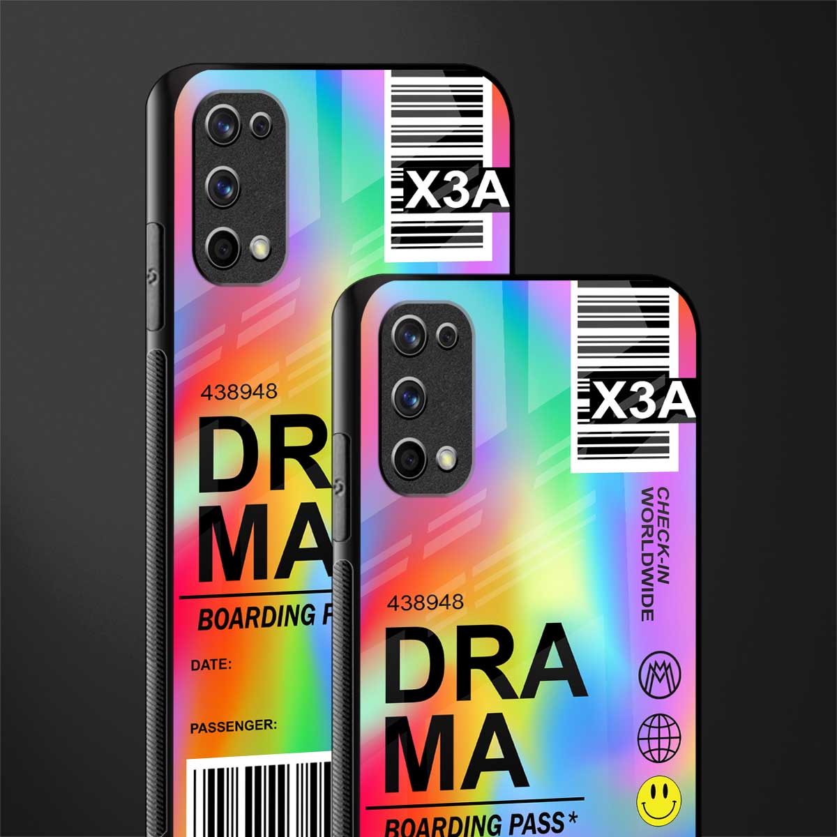 drama glass case for realme 7 pro image-2