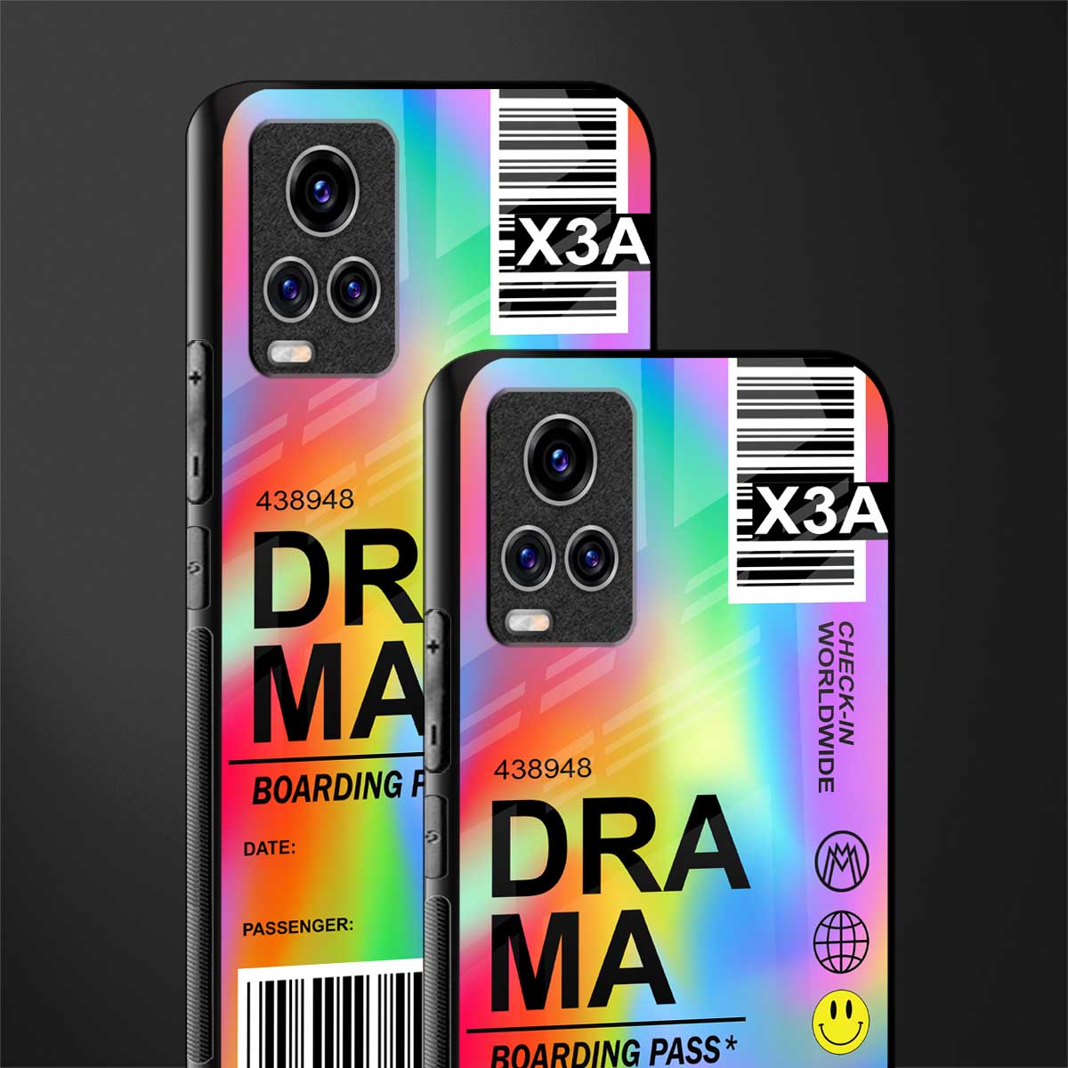 drama glass case for vivo v20 pro image-2