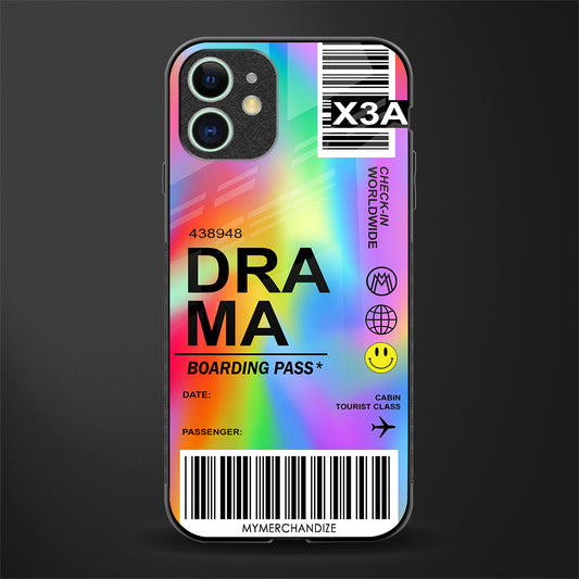 drama glass case for iphone 12 image