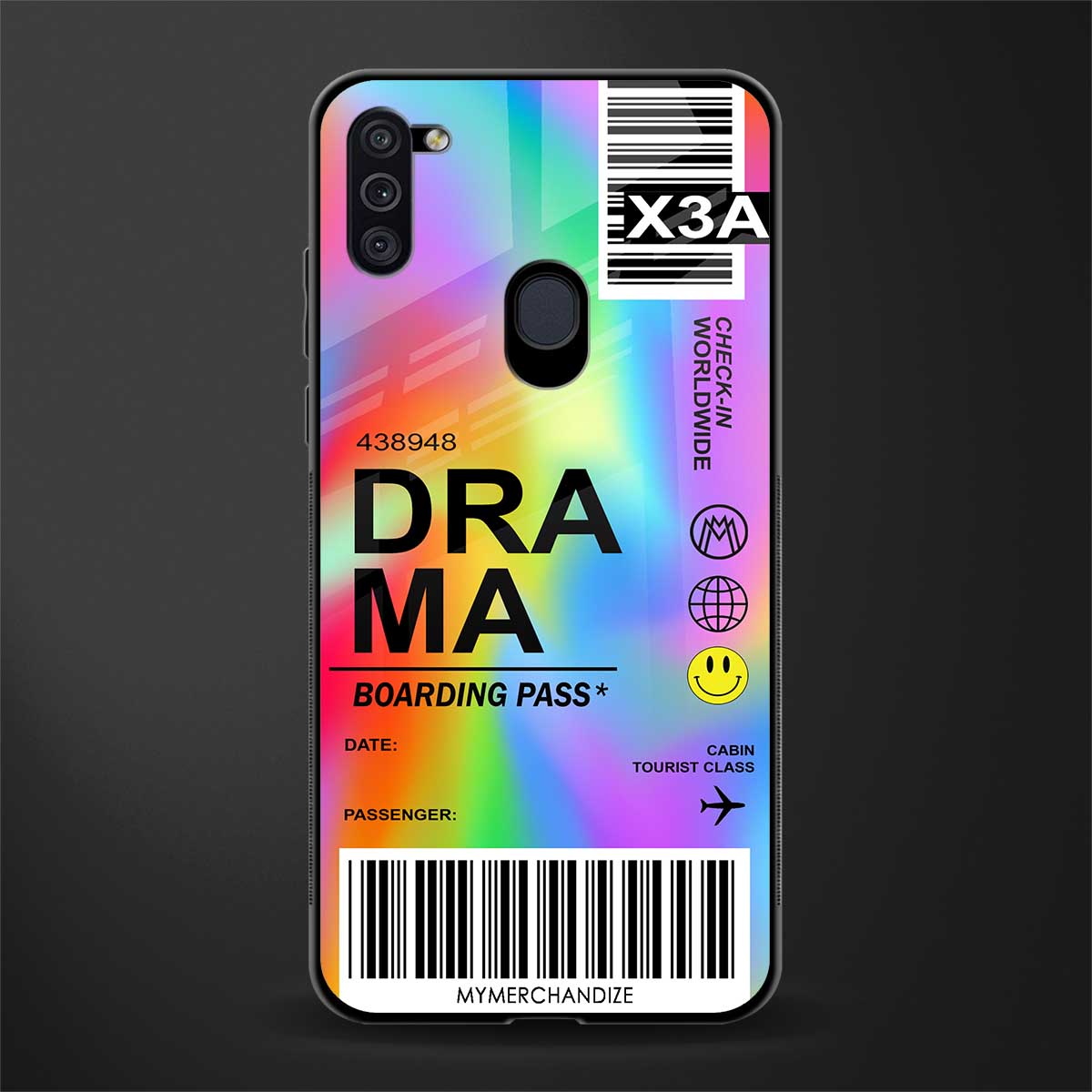 drama glass case for samsung a11 image