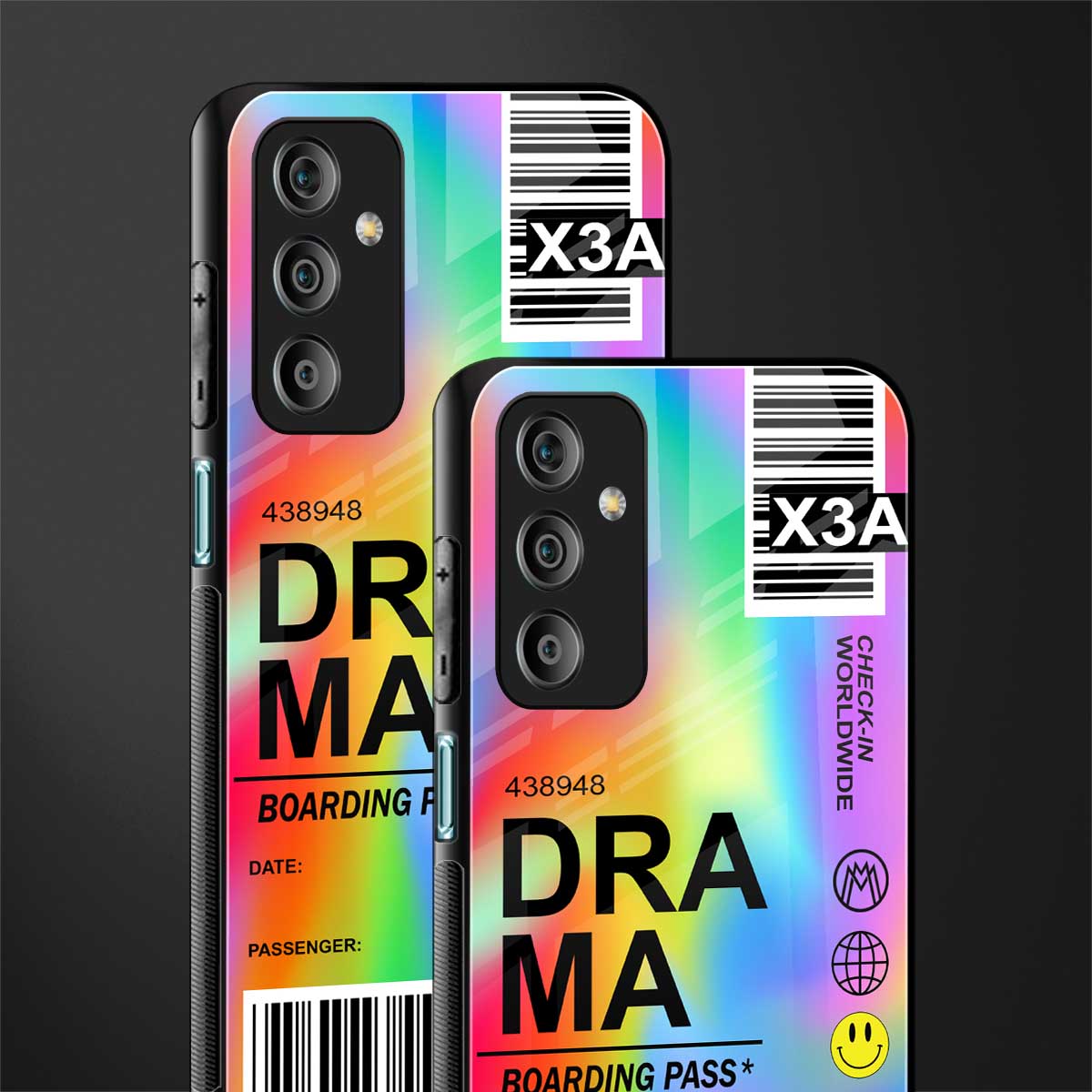 drama back phone cover | glass case for samsung galaxy f23 5g