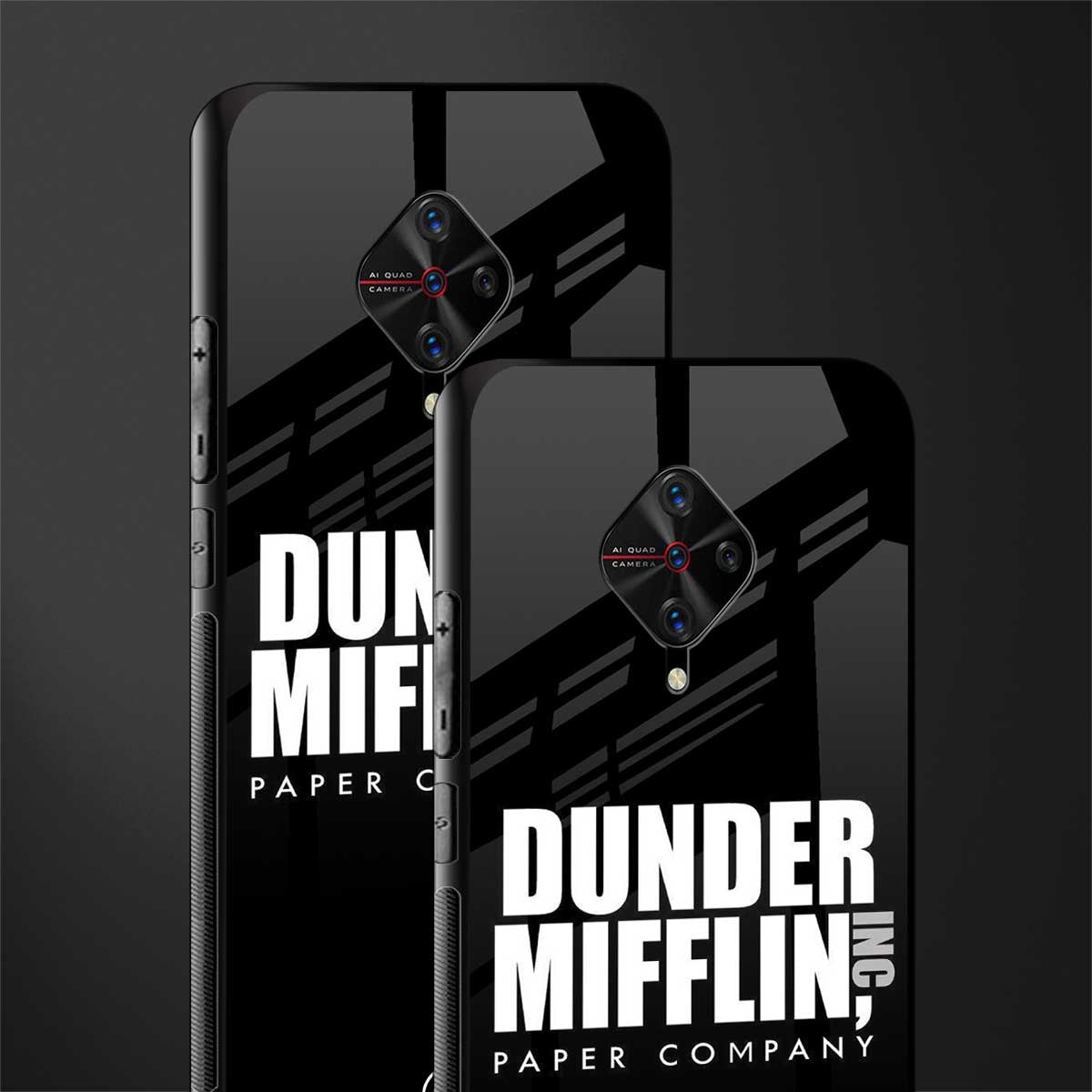 dunder mifflin glass case for vivo s1 pro image-2