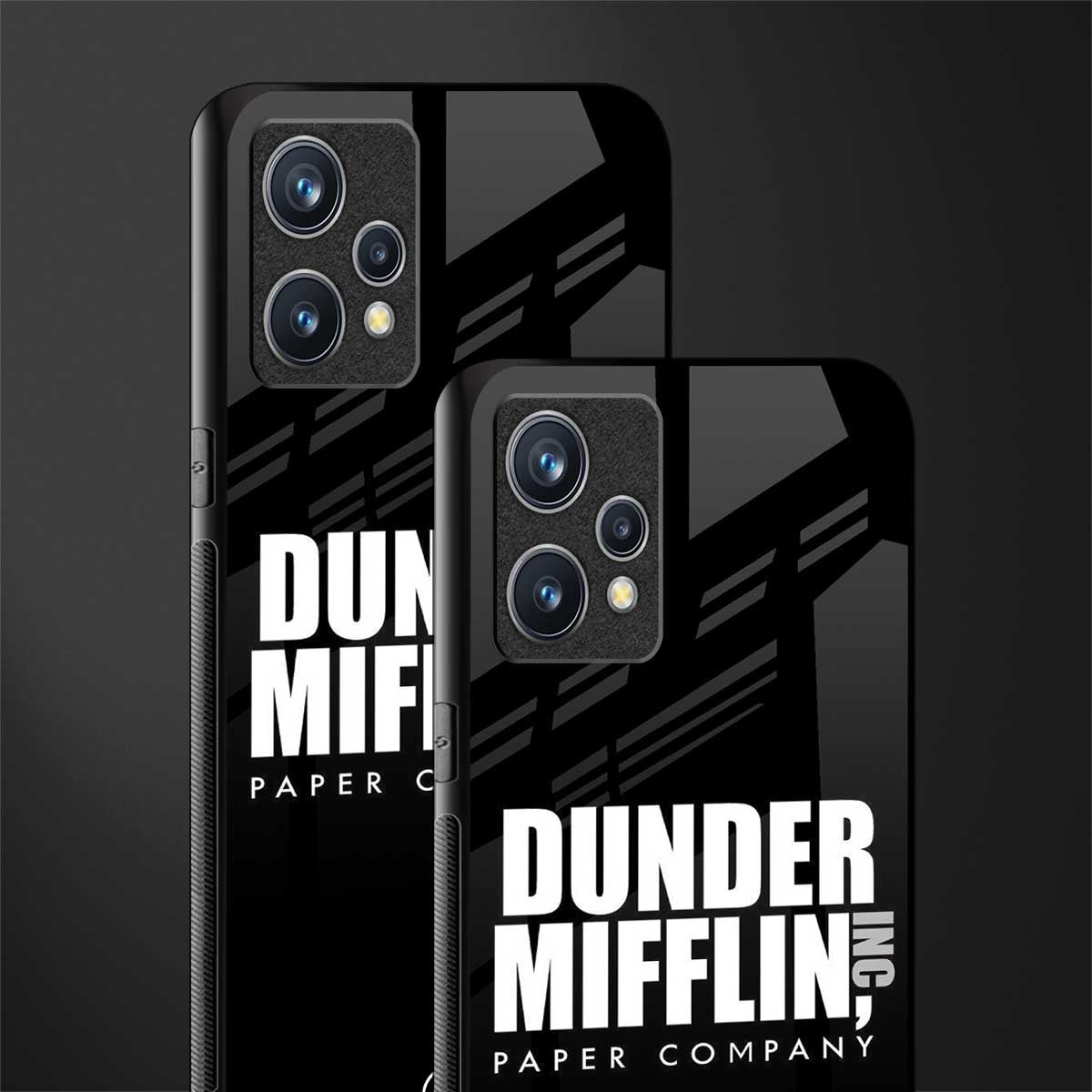dunder mifflin glass case for realme 9 4g image-2
