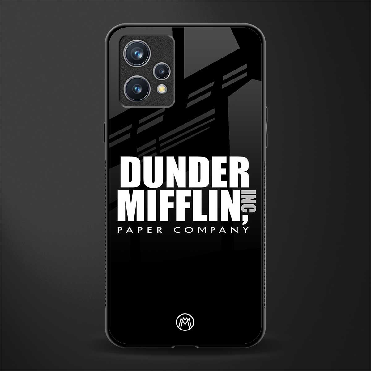 dunder mifflin glass case for realme 9 4g image