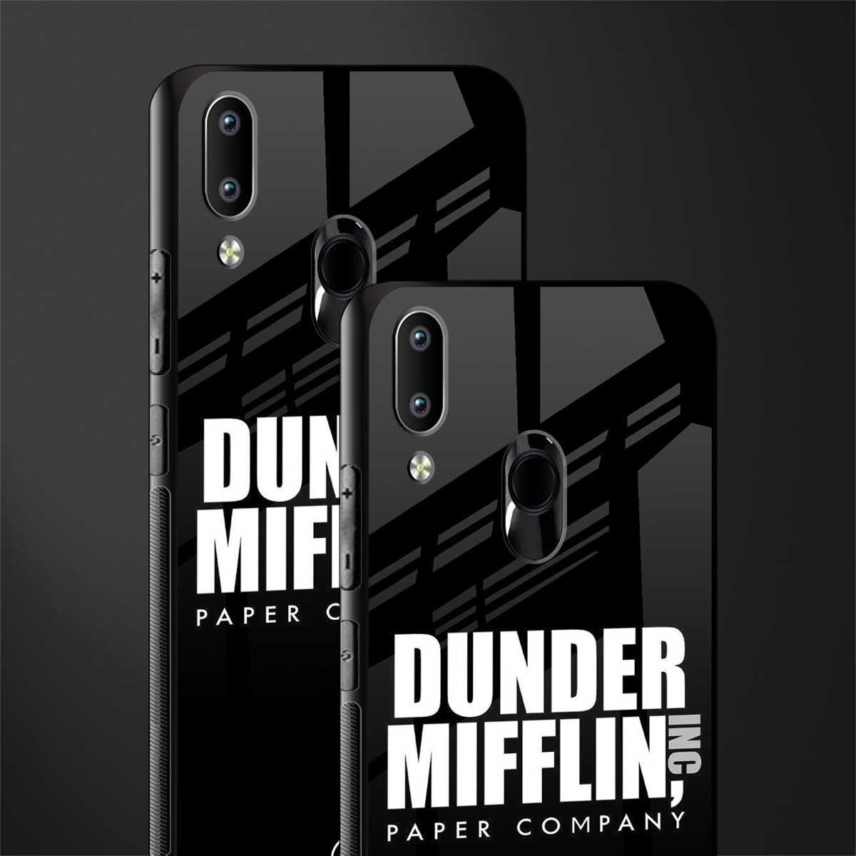 dunder mifflin glass case for vivo y91 image-2
