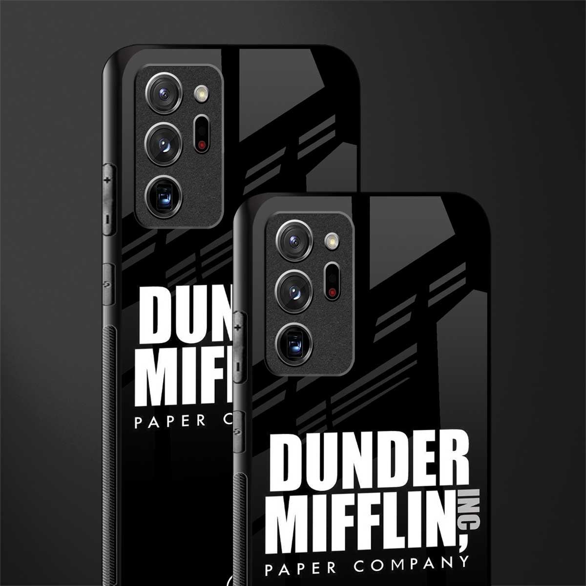 dunder mifflin glass case for samsung galaxy note 20 ultra 5g image-2