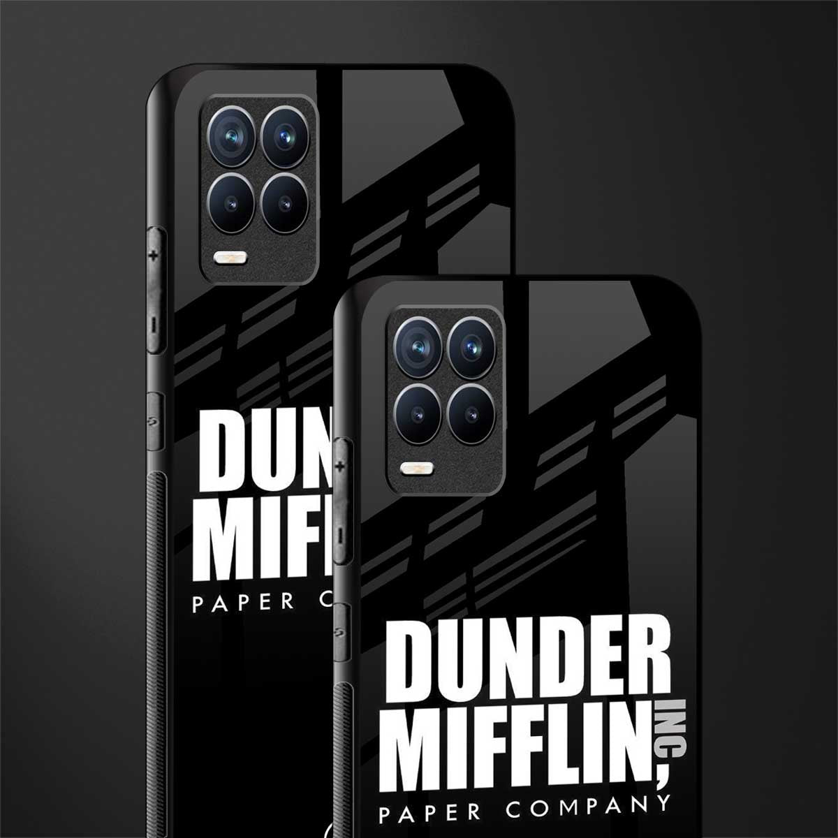 dunder mifflin glass case for realme 8 4g image-2