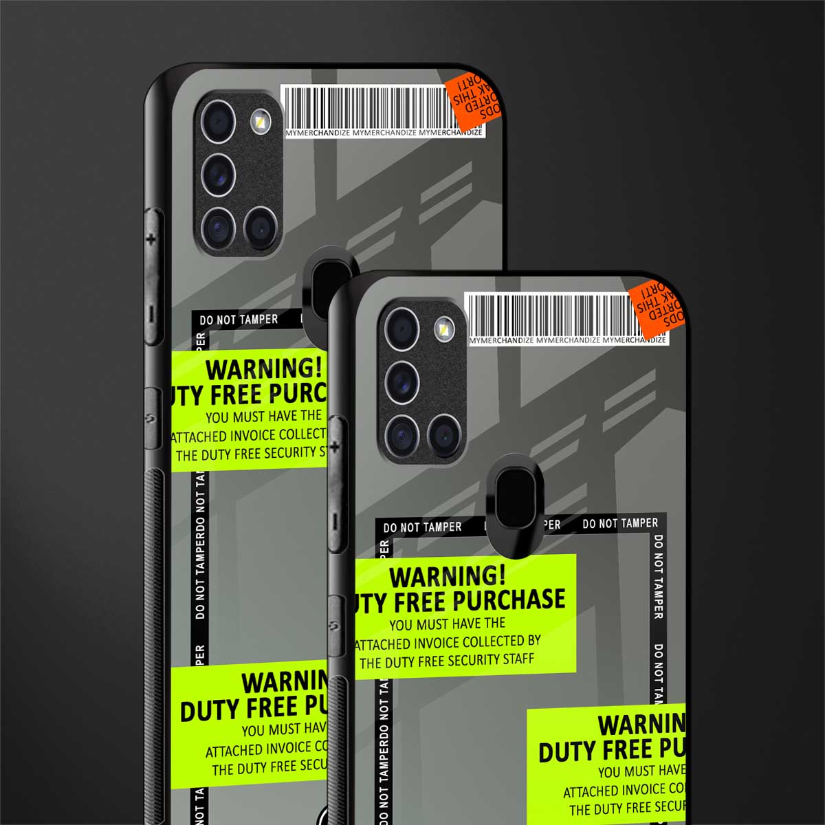 duty free purchase glass case for samsung galaxy a21s image-2