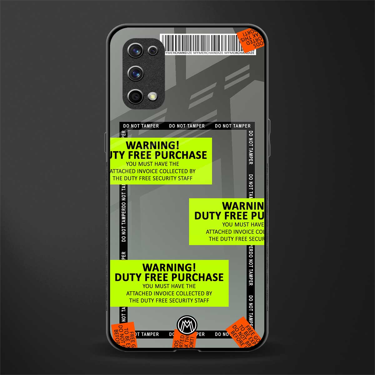 duty free purchase glass case for realme x7 pro image