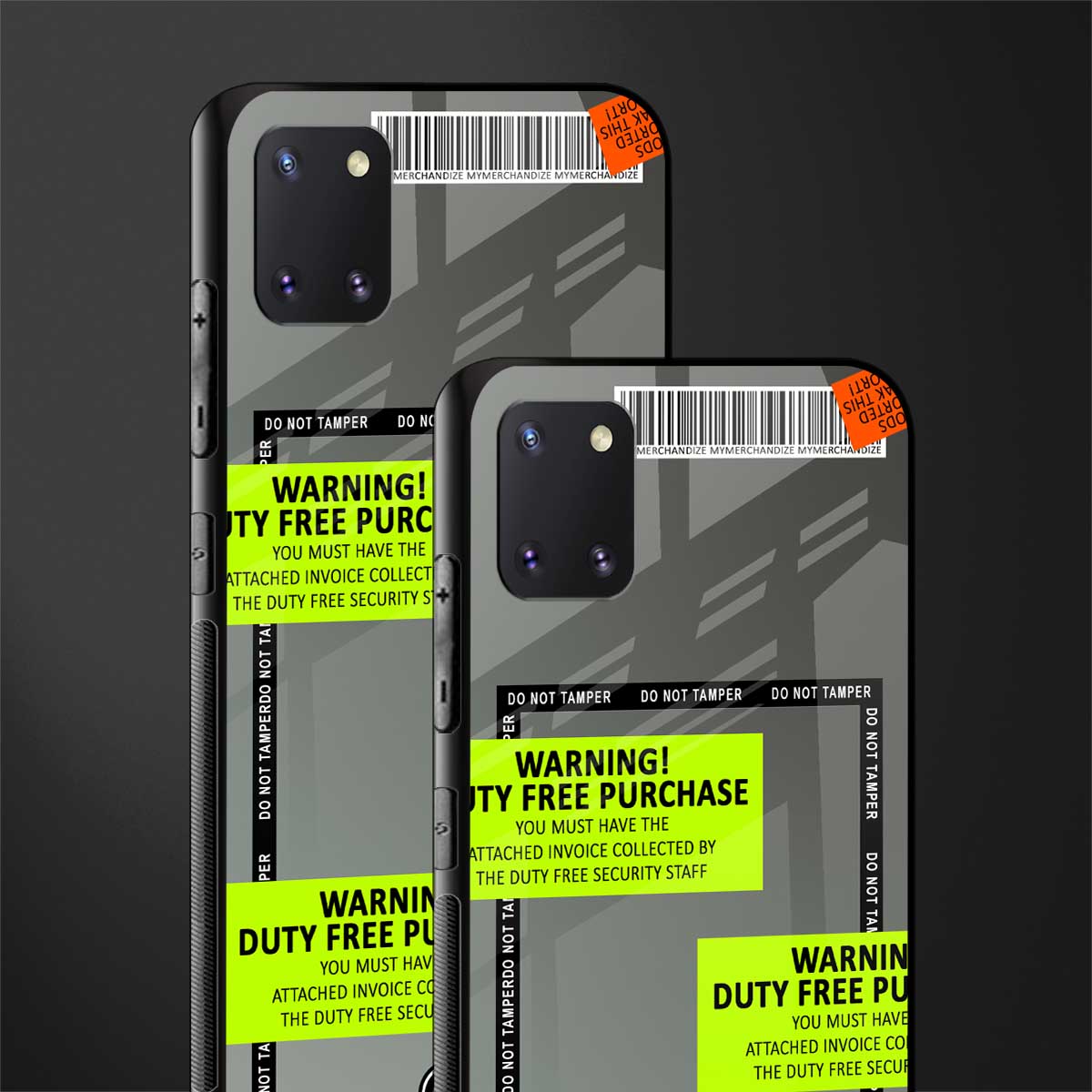 duty free purchase glass case for samsung a81 image-2