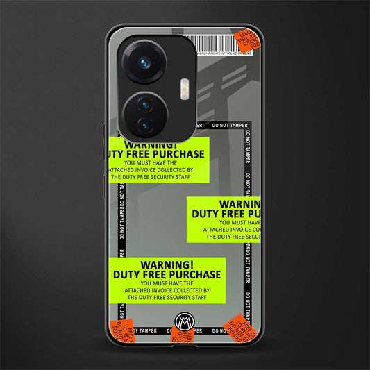 duty free purchase back phone cover | glass case for vivo t1 44w 4g